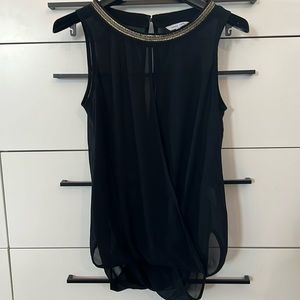 Naked Zebra tank size small